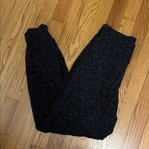 lululemon athletica Black Patterned Leggings